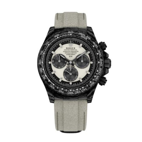 Rolex Cosmograph Daytona Carbon DIW Cream Invert Black