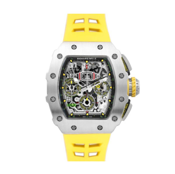 Richard Mille RM 011-03 Steel Yellow Chronograph