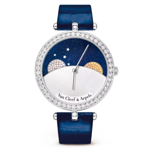 Van Cleef & Arpels Poetic Complication Lady Arpels Day and Night 38mm VCARN25800
