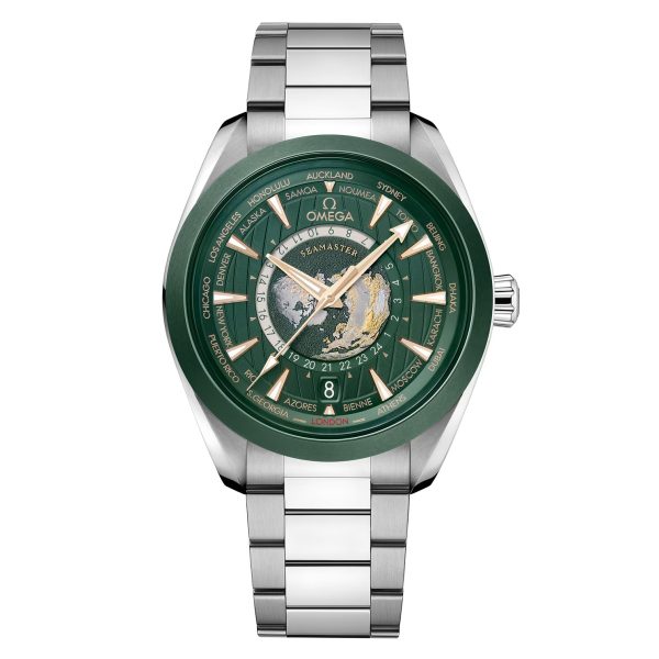 Omega Seamaster Aqua Terra 150M 220.30.43.22.10.001 Worldtimer