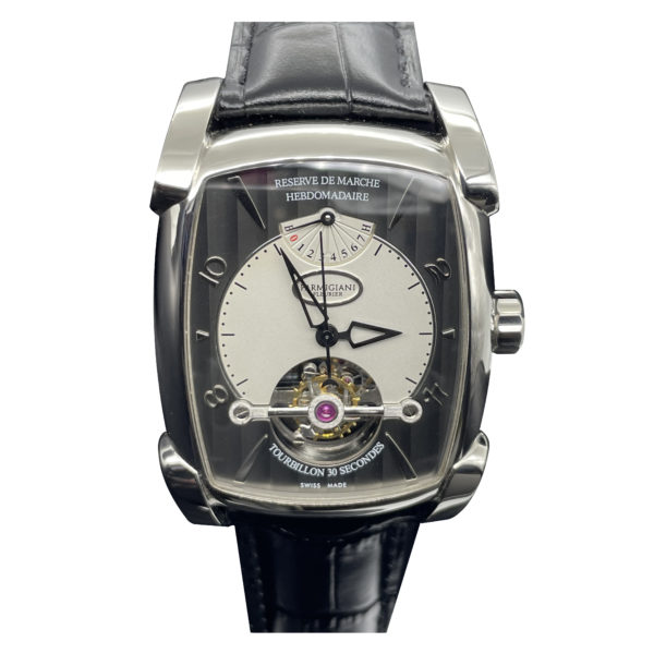 Parmigiani Fleurier Hebdomadaire Tourbillon Black