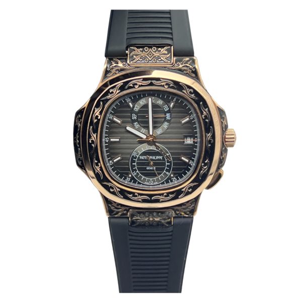 Patek Philippe Nautilus 44mm Engraved Art 6755