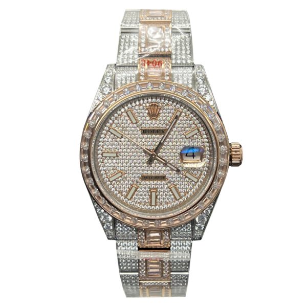 Rolex Datejust 41mm 126300 Diamond Steel