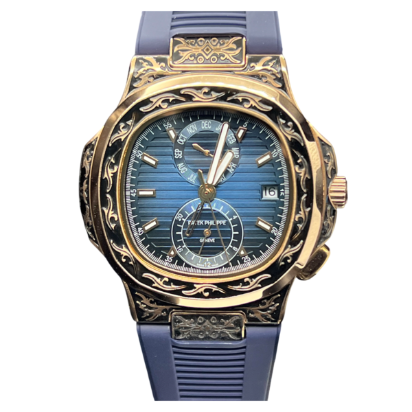 Patek Philippe Nautilus 44mm Engraved Art 8883