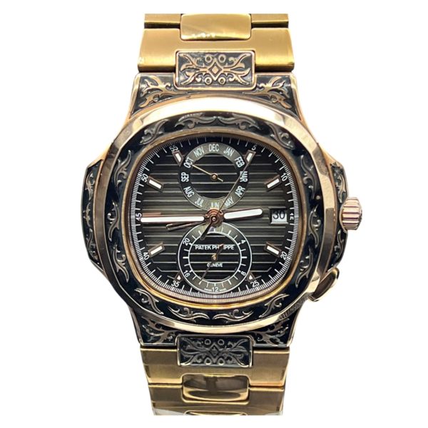 Patek Philippe Nautilus 44mm Engraved Art 9088