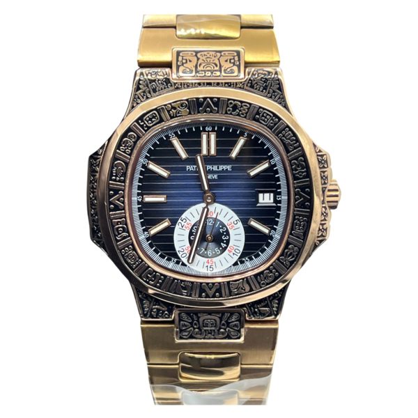 Patek Philippe Nautilus 44mm Engraved Art 9097
