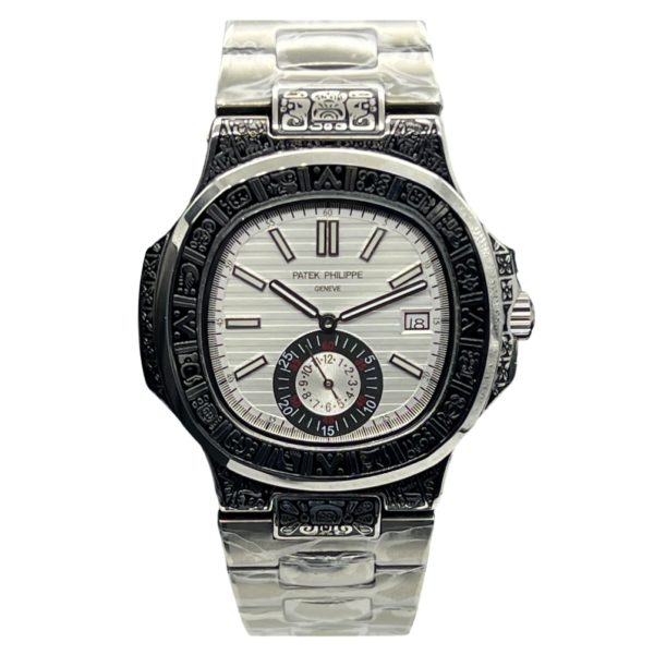 Patek Philippe Nautilus 44mm Engraved Art 9100