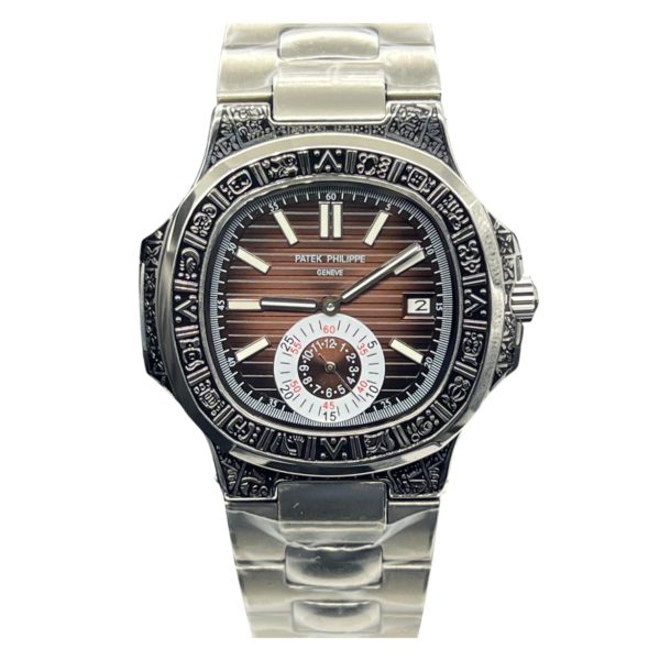 Patek Philippe Nautilus 44mm Engraved Art 9102
