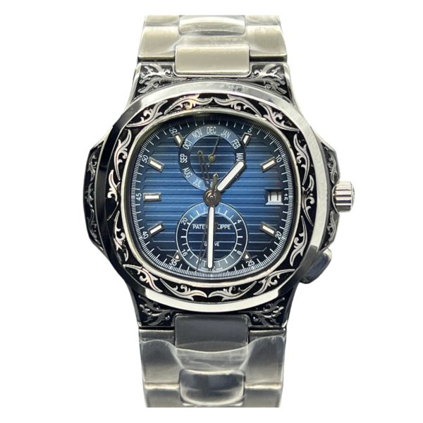 Patek Philippe Nautilus 44mm Engraved Art 9095