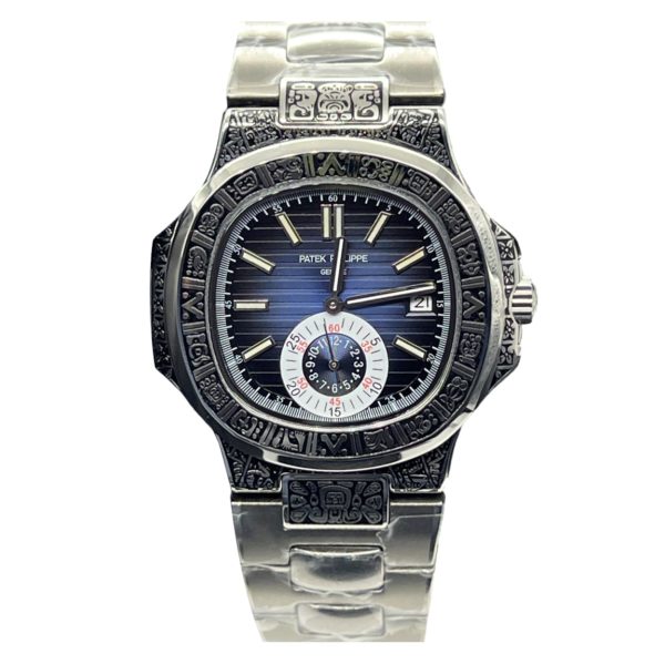 Patek Philippe Nautilus 44mm Engraved Art 9103