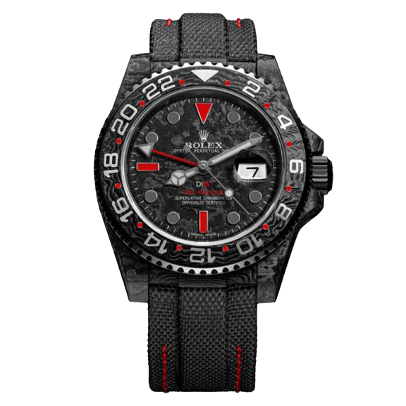 Rolex GMT Master II 40mm Carbon DIW Speedster Edition