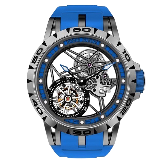 Roger Dubuis Excalibur 45mm Flying Tourbillon Blue