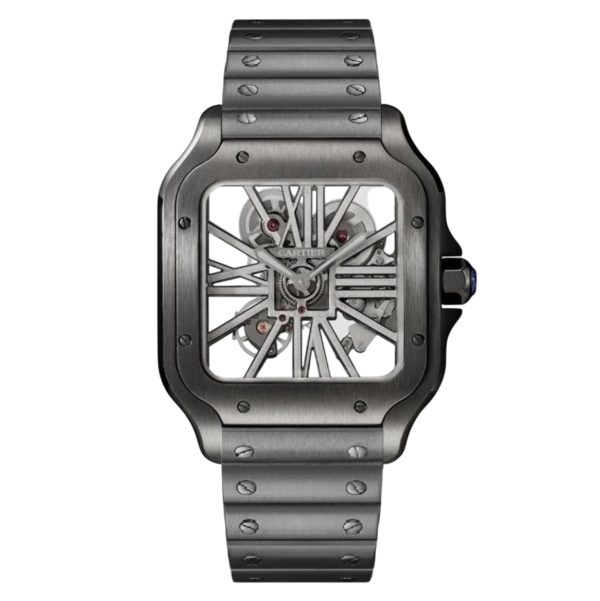 Cartier Santos de Cartier Skeleton 40mm Black
