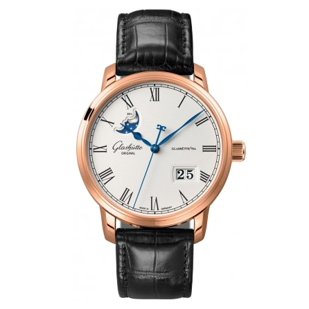 Glashutte Senator Excellence Panorama Date Moonphase 100-04-32-15-04