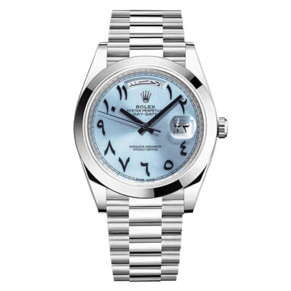 Rolex Day-Date 40mm 228206 Blue Arabic
