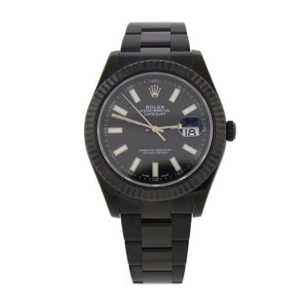 Rolex DateJust 41mm 116334 Black Pvd