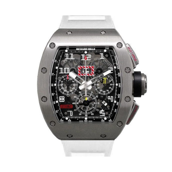 Richard Mille RM 011-FM Steel White Chronograph
