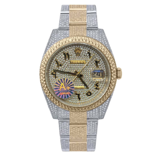 Rolex Datejust 41mm 126300 Diamond Arabic Oyster