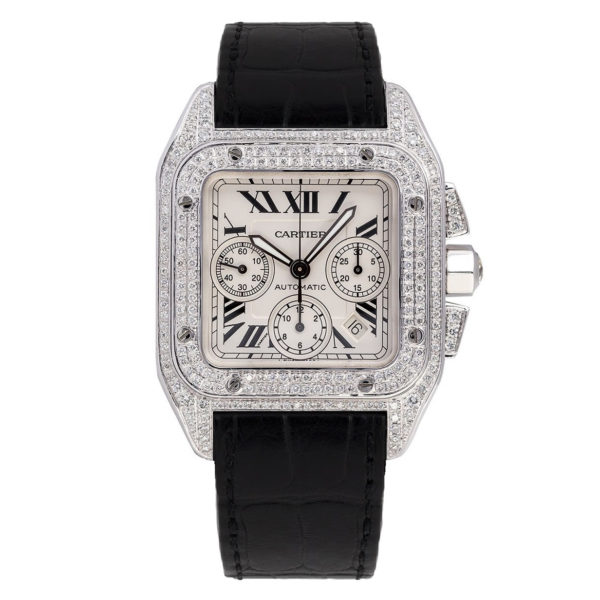 Cartier Santos 100 XL Chronograph 41mm Art 9059