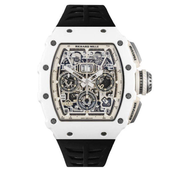 Richard Mille RM 011-03 White Black Art 9357