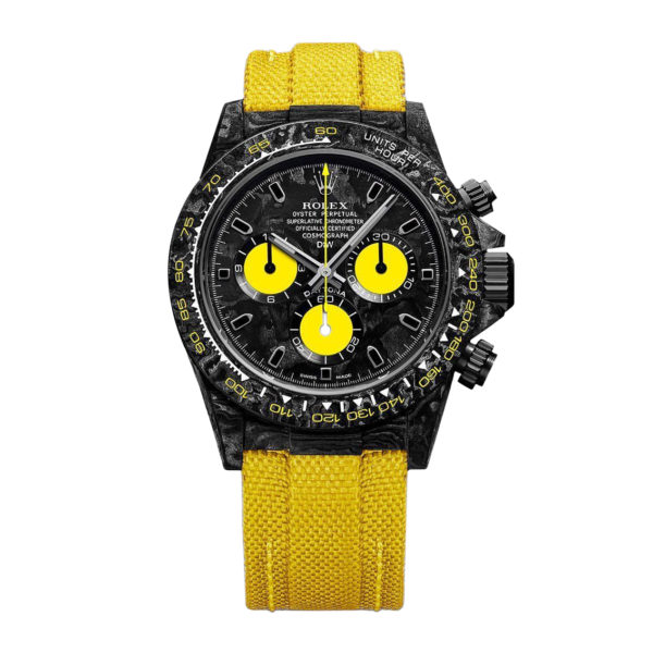 Rolex Cosmograph Daytona Carbon DIW “ALL CARBON LEMON EDITION" Black
