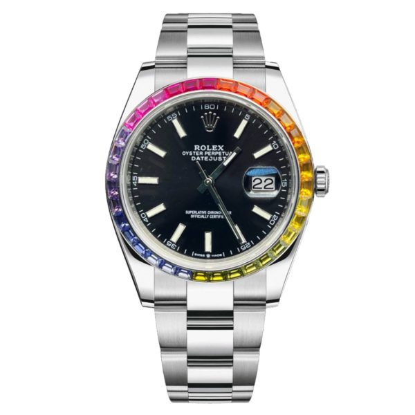 Rolex Datejust 41mm 126300 Rainbow