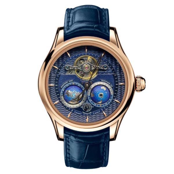 Montblanc Collection Villeret Tourbillon Cylindrique NightSky Geospheres 44mm Art 6862