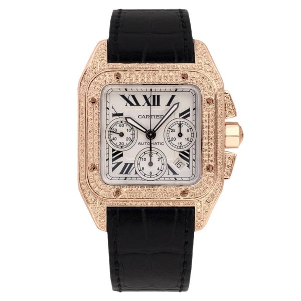 Cartier Santos 100 XL Chronograph 41mm Art 7867