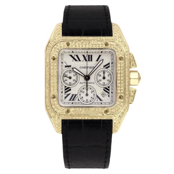 Cartier Santos 100 XL Chronograph 41mm Art 7868