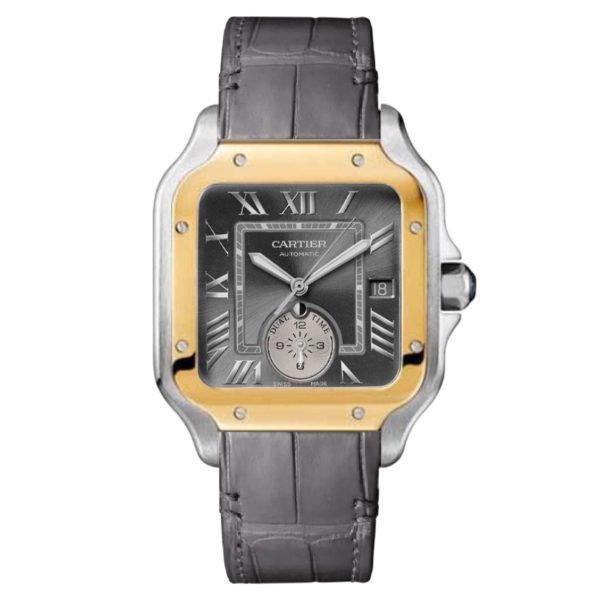 Cartier Santos De Cartier 40mm Dual Time Art 8997