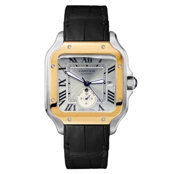 Cartier Santos De Cartier 40mm Dual Time Art 9003