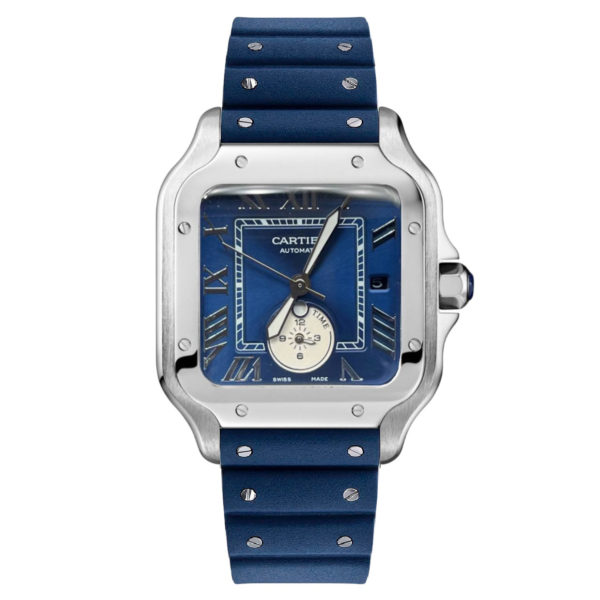 Cartier Santos De Cartier 40mm Dual Time Art 8999