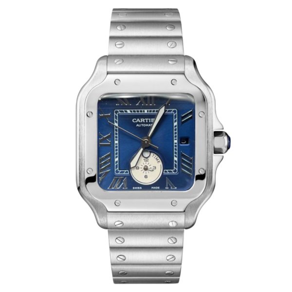 Cartier Santos De Cartier 40mm Dual Time Art 8990