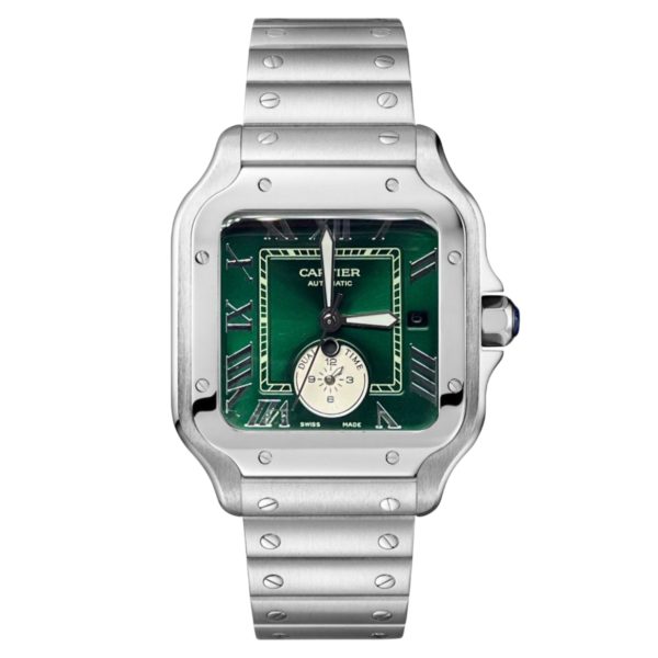 Cartier Santos De Cartier 40mm Dual Time Art 8992