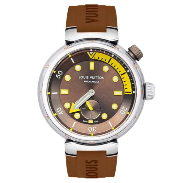 Louis Vuitton Tambour Diver 44mm Brown