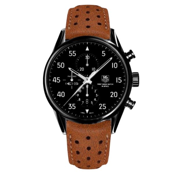 Tag Heuer Carrera 43mm First Swiss Watch in Space Art 10646