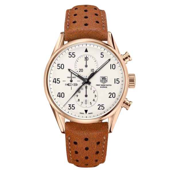 Tag Heuer Carrera 43mm First Swiss Watch in Space Art 10648
