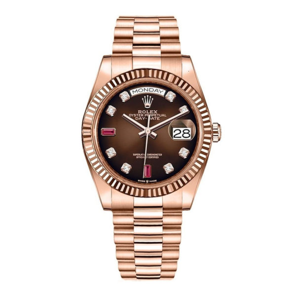 Rolex Day-Date 36mm 118235 Brown